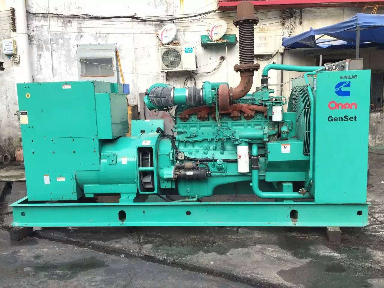 宁德租赁发电机-柴油发电机不正常冒烟的原因